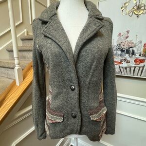 Anthropologie wool blazer